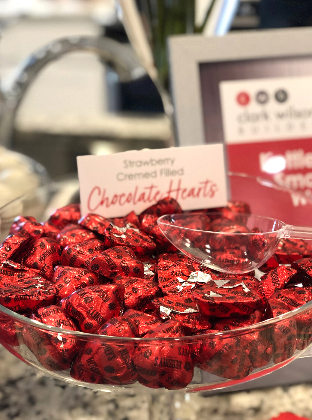 Clark Wilson Builder Grand Opening Event Candy Bar Photo