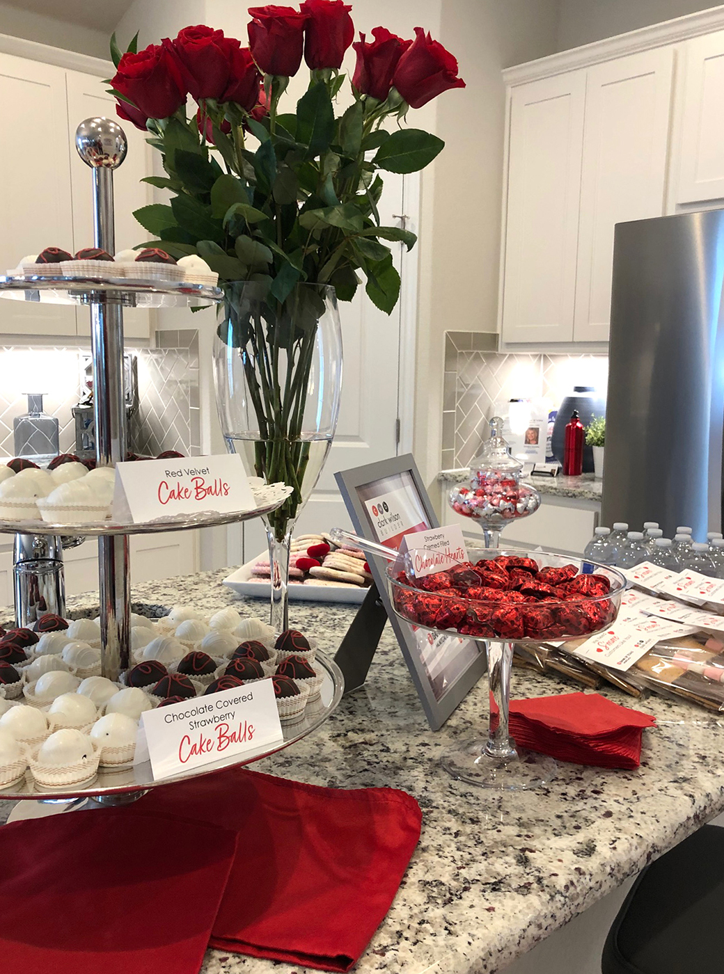 Clark Wilson Builder Grand Opening Event Candy Bar Photo