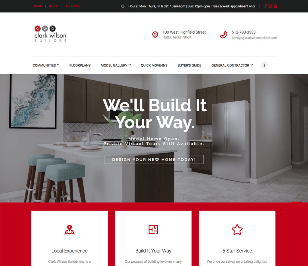 clark wilson builder website image