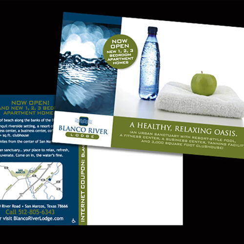 Blanco River Lodge Postcard 1 Image