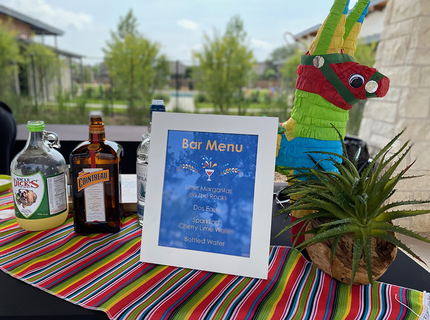 Anthem Realtor Cinco de Mayo Event Bar Set Up Photo